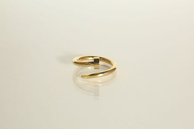 Nail Head Ring - Gold