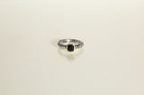 Solitaire Rope Ring - Onyx