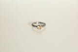 Solitaire Rope Ring - Topaz